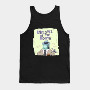 Adventure Time - BMO Employee of the Month Tank Top